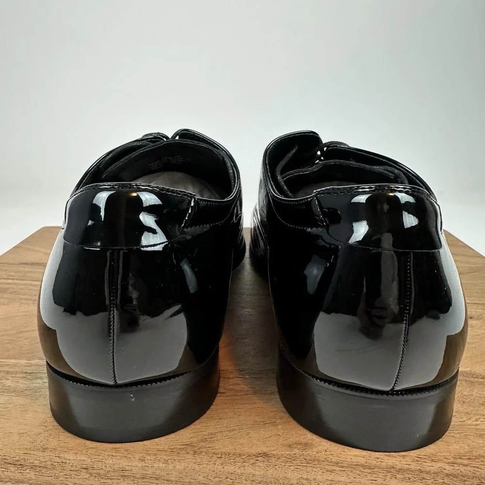 New Mens Joseph Abboud Soiree Patent Leather Lace‎ Up Dress Shoes Sz 15 D